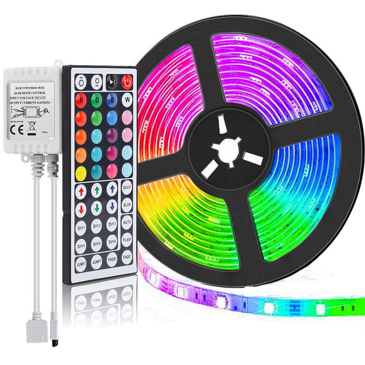LED Strip Lights 16 FT Lengths With Remote